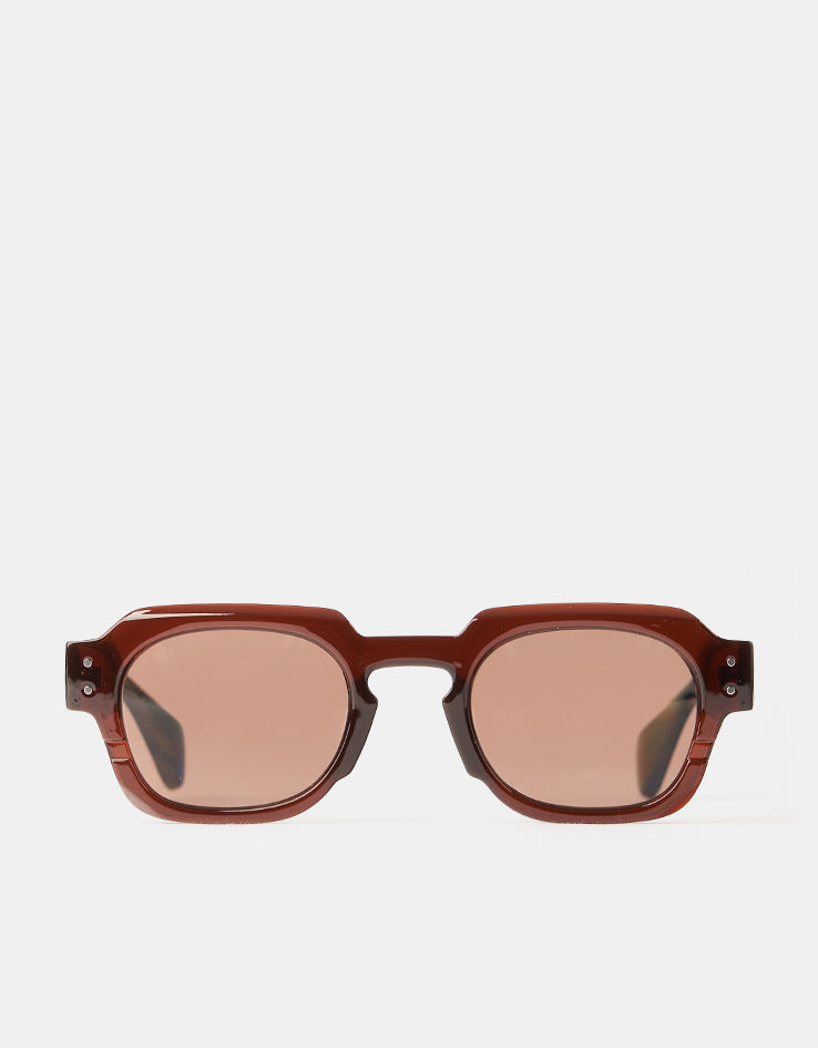 Route One Elio Sunglasses - Tortoise/Brown Lens