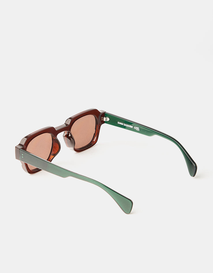 Route One Elio Sunglasses - Tortoise/Brown Lens