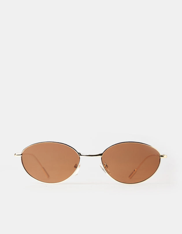 Route One Cyrus Sunglasses - Gold/Gold Lens