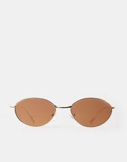 Route One Cyrus Sunglasses - Gold/Gold Lens