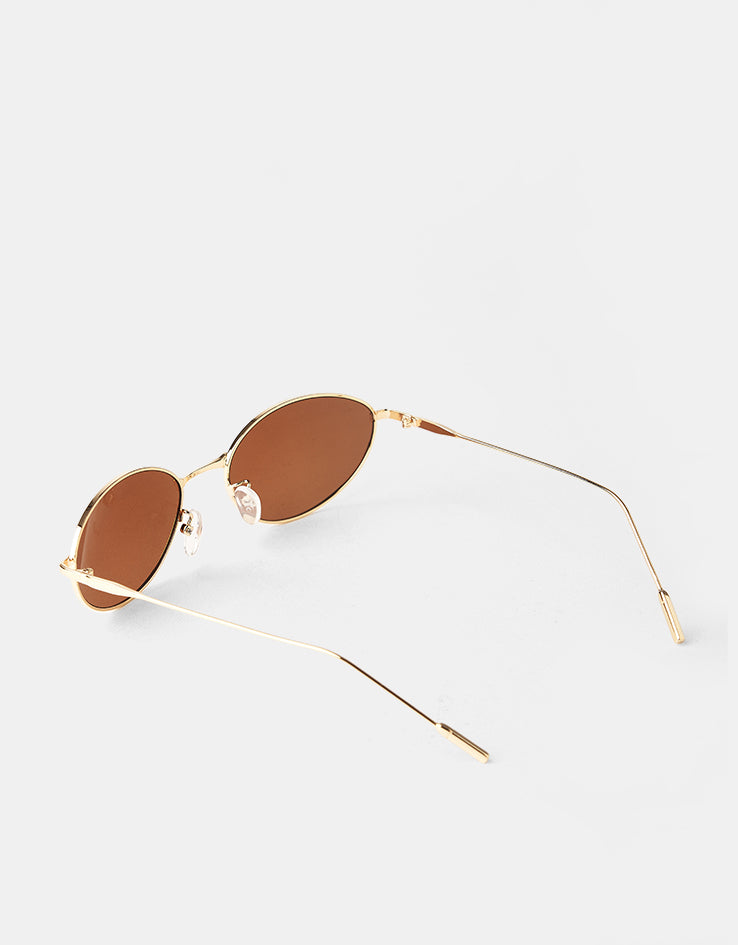 Route One Cyrus Sunglasses - Gold/Gold Lens