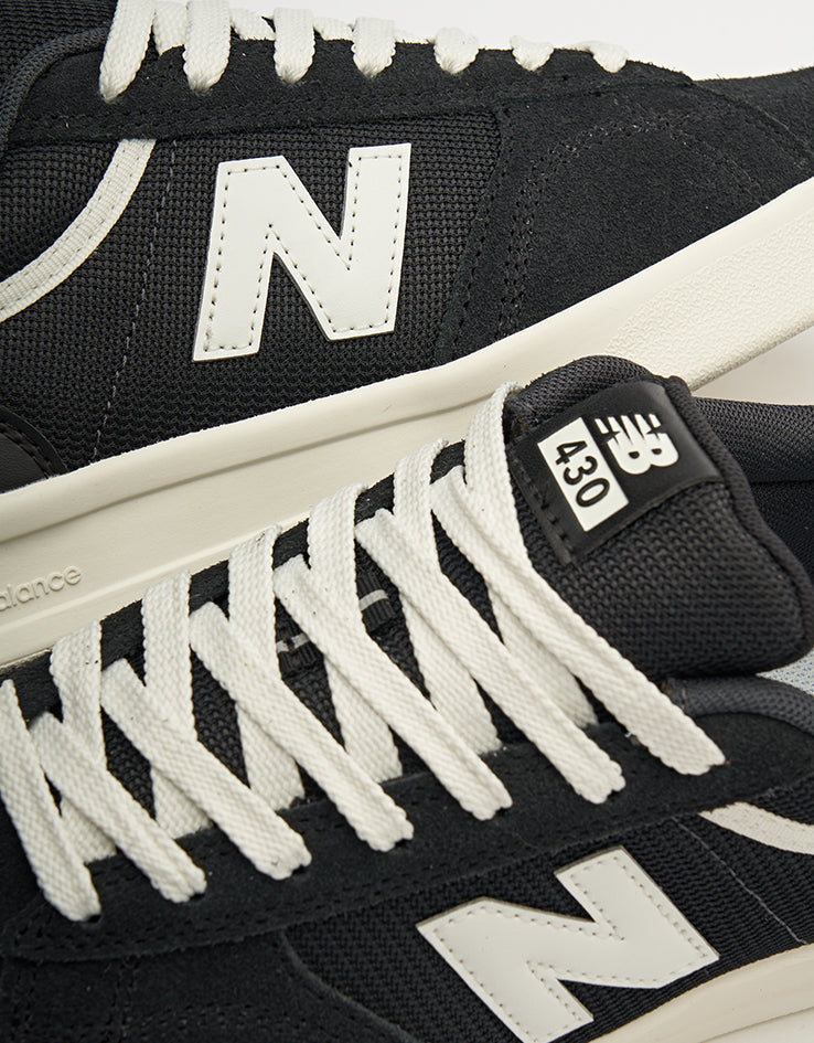 New Balance Numeric 430 Skate Shoes - Black/White