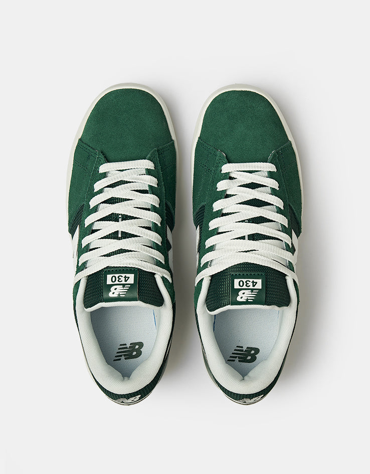 New Balance Numeric 430 Skate Shoes - Nightwatch Green/White