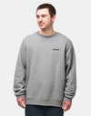 Patagonia Fitz Roy Icon Uprisal Crew Sweatshirt - Gravel Heather