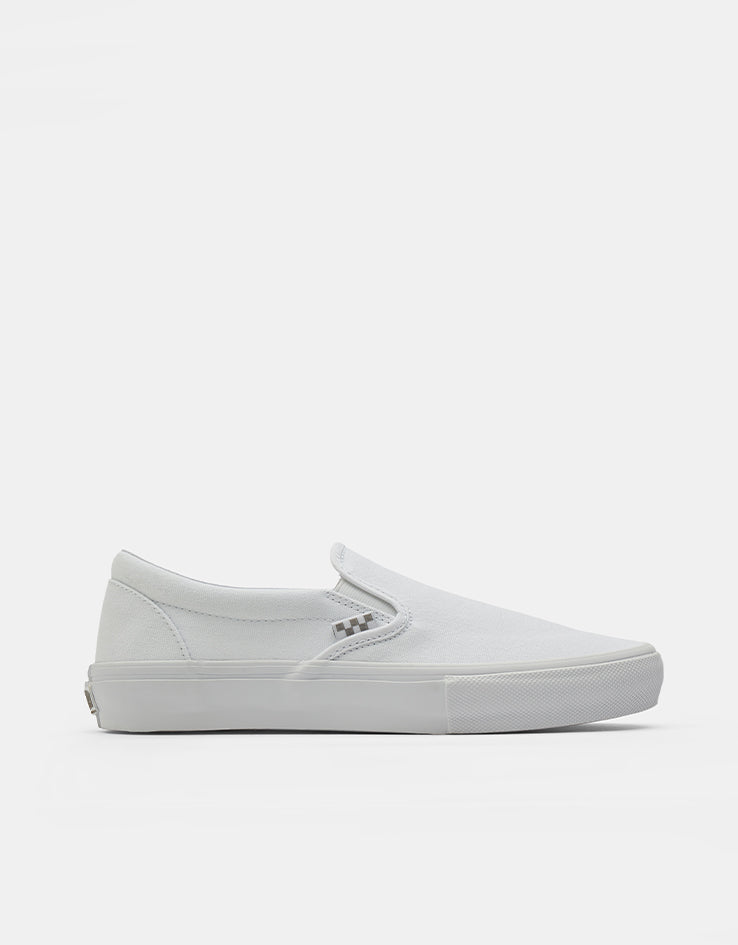 Vans Skate Slip-On Shoes - True White