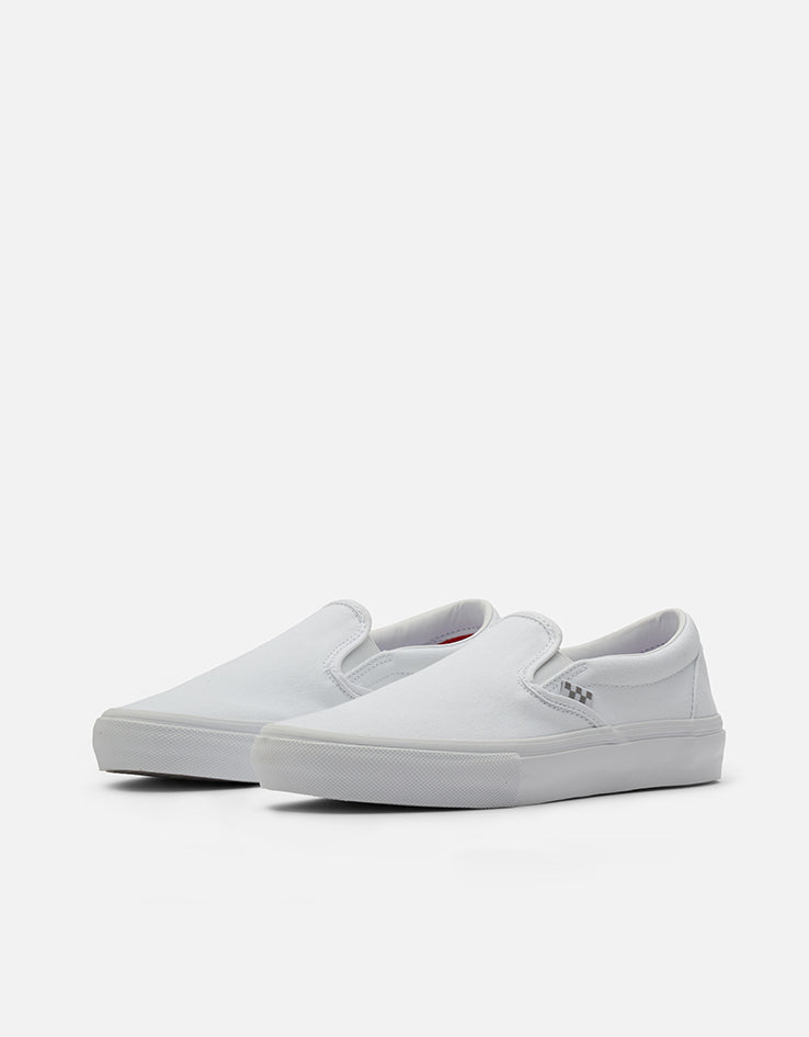 Vans Skate Slip-On Shoes - True White
