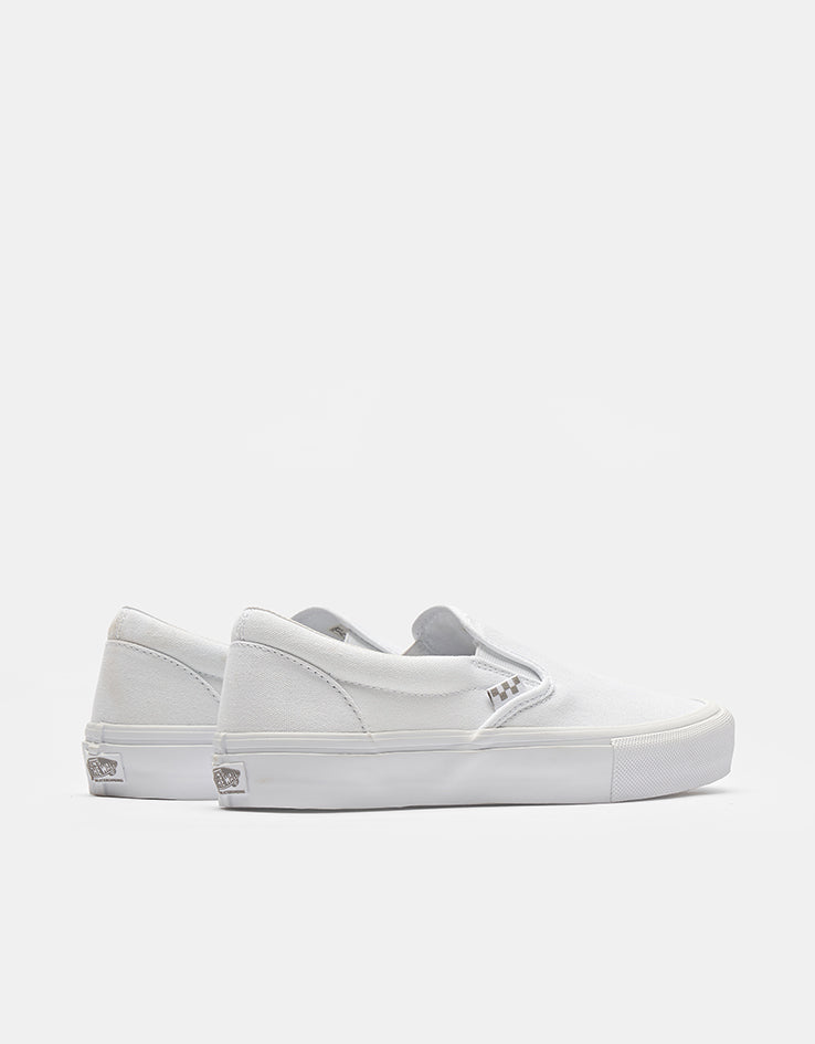 Vans Skate Slip-On Shoes - True White