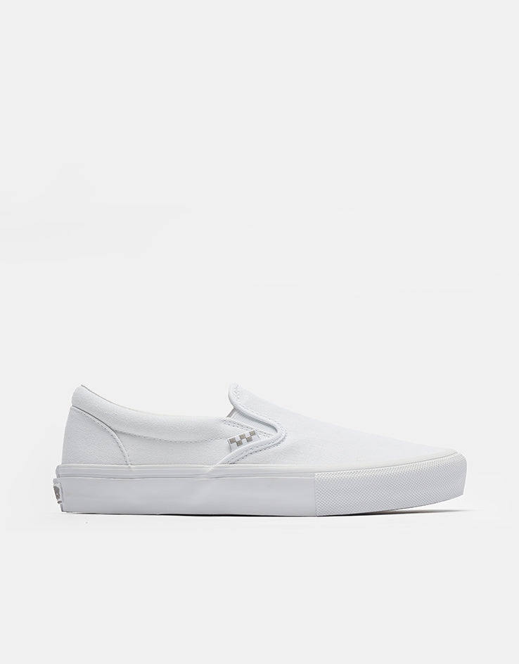 Vans Skate Slip-On Shoes - True White