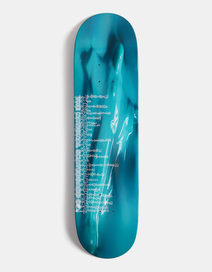 The National Skateboard Co. Resurrection Matrix MC Skateboard Deck - 8.25"