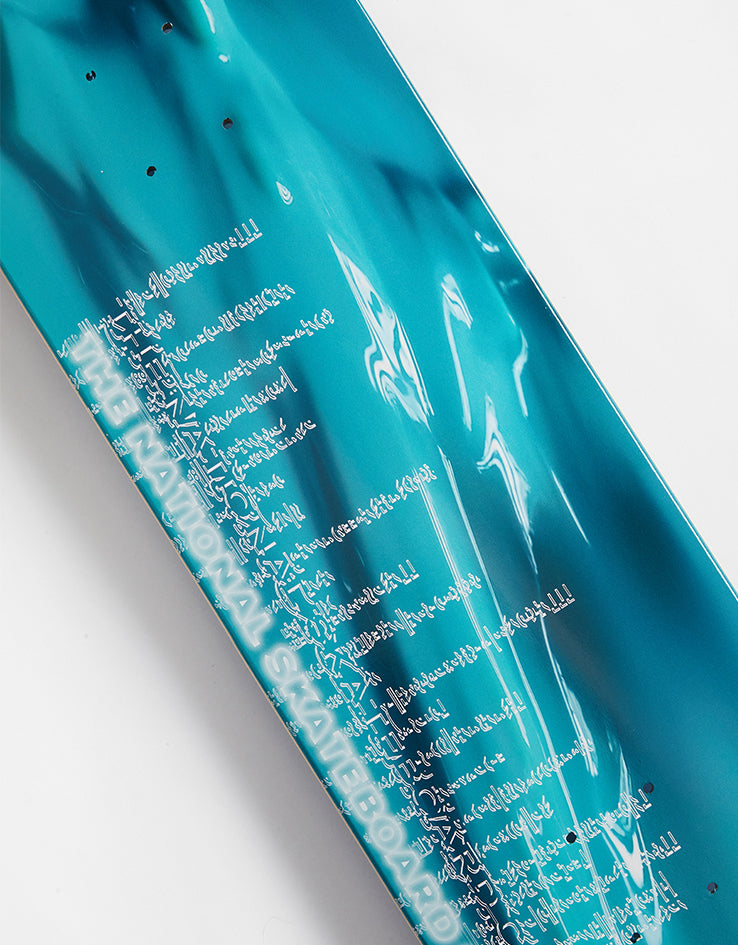 The National Skateboard Co. Resurrection Matrix MC Skateboard Deck - 8.25"