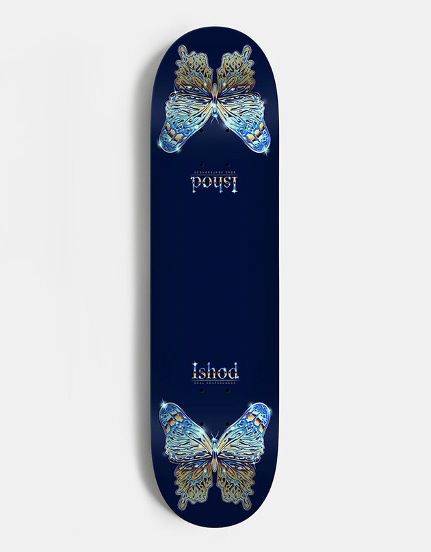 Real Ishod Mariposa Chrome Redux TWIN TAIL Skateboard Deck - 8.25"