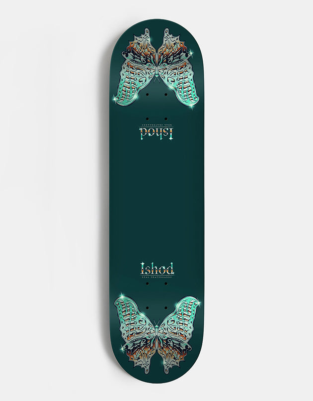 Real Ishod Mariposa Chrome Redux TWIN TAIL Skateboard Deck - 8.5"