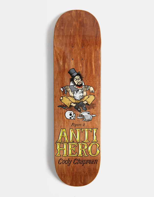 Anti Hero Chapman Eat the Rich Skateboard Deck - 8.32"