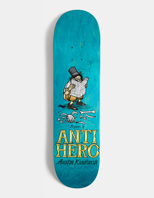 Anti Hero Kanfoush Eat the Rich Skateboard Deck - 8.25"