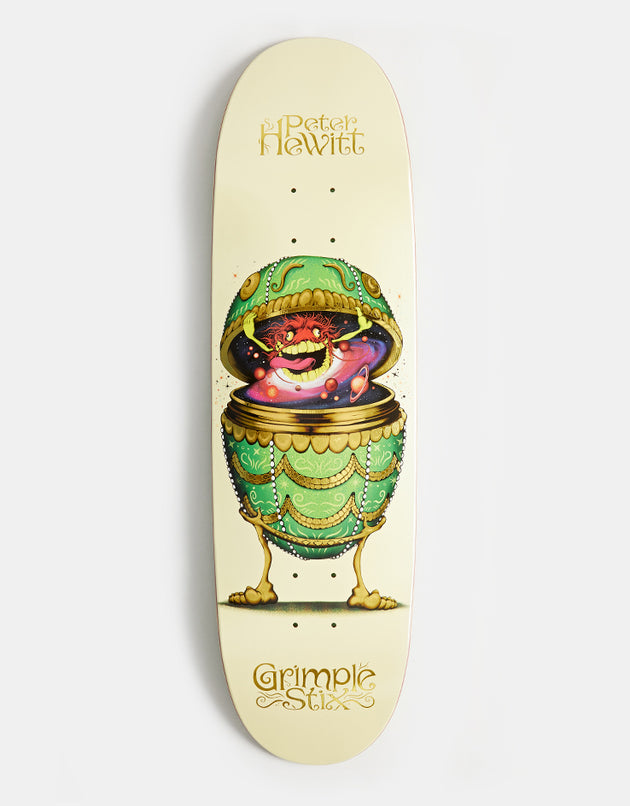 Anti Hero Hewitt Grimple Stix Fabragé Egg Skateboard Deck - 8.75"