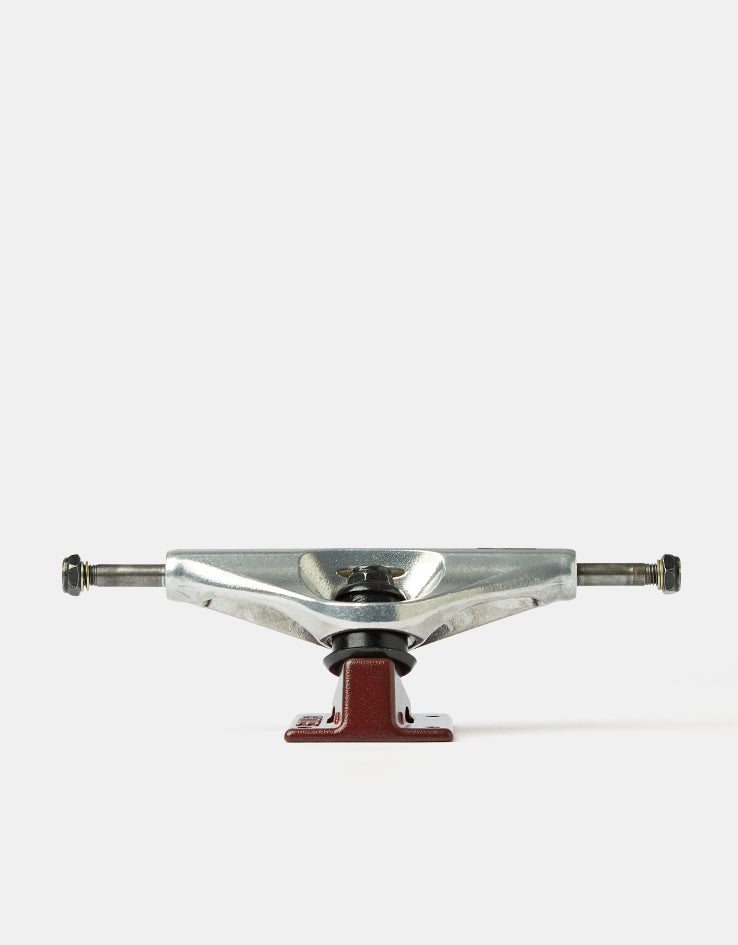 Venture O'Dwyer Pro V-Hollow Skateboard Trucks - Polished/Red (Pair)