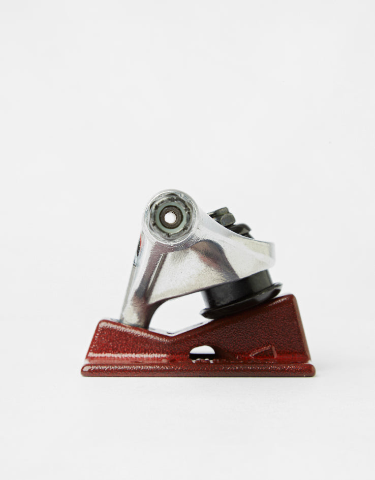 Venture O'Dwyer Pro V-Hollow Skateboard Trucks - Polished/Red (Pair)