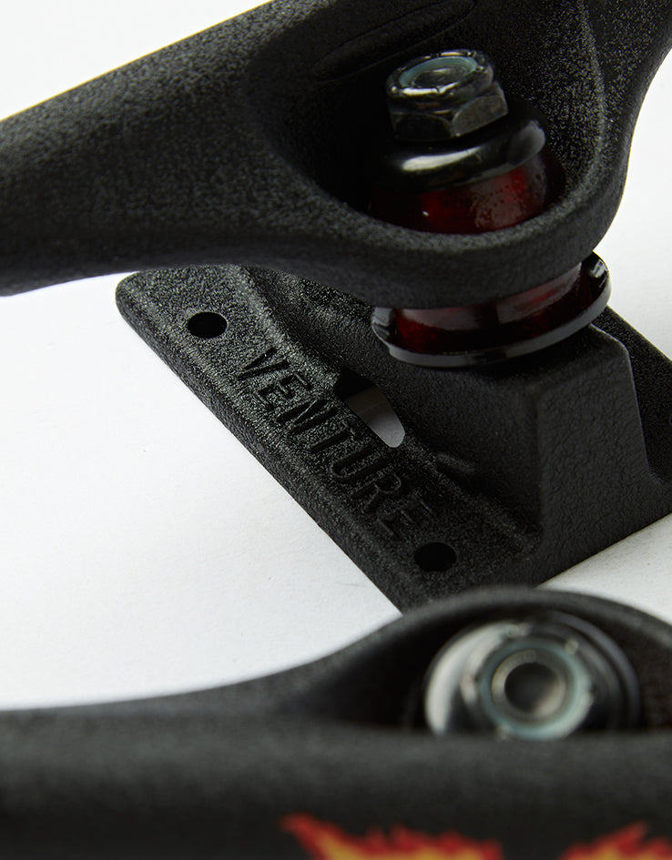 Venture Fvry Team Edition Skateboard Trucks - Textured Black (Pair)