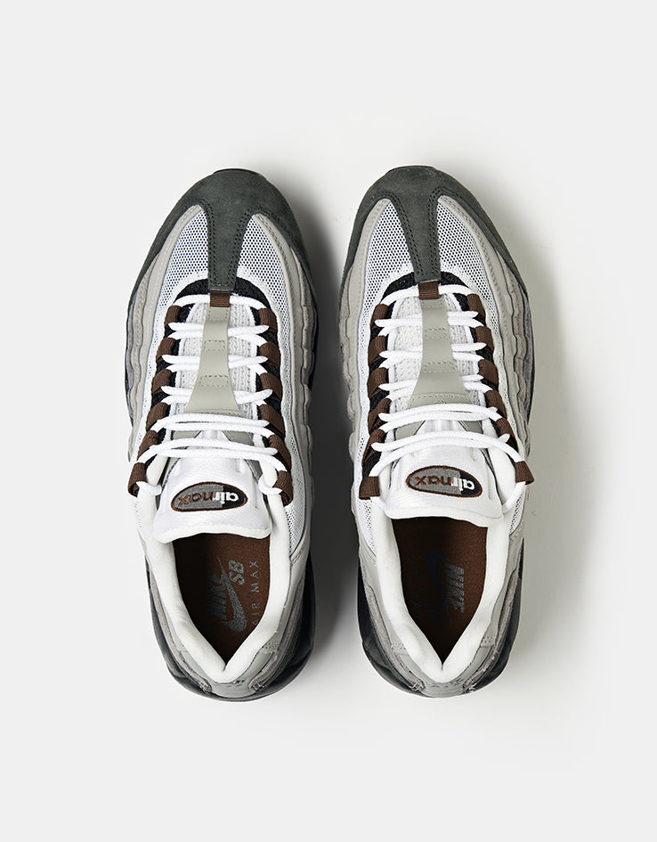 Nike SB Air Max 95 Skate Shoes - Black/Cacao Wow-Anthracite-Lt Graphite