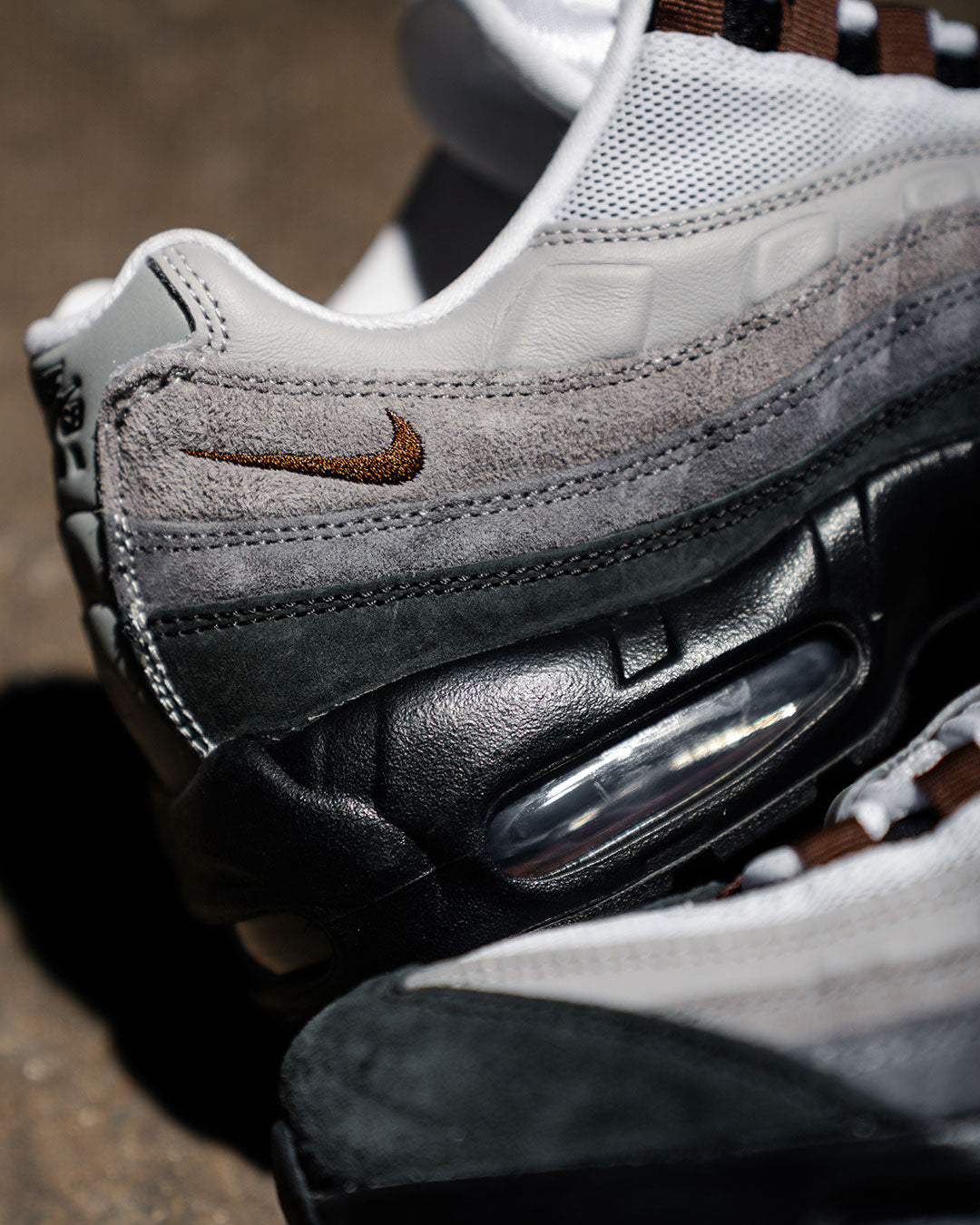 Nike SB Air Max 95 Skate Shoes - Black/Cacao Wow-Anthracite-Lt