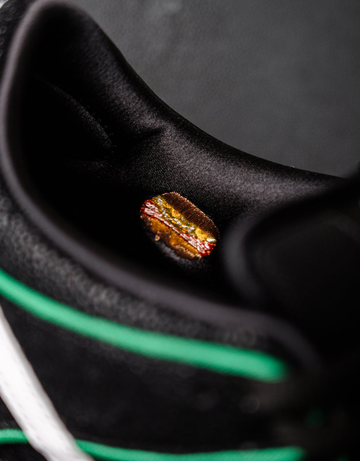 Nike SB 'Bronx Girls' Dunk Low Pro QS Skate Shoes - Black/White-Challenge Red-Total Orange