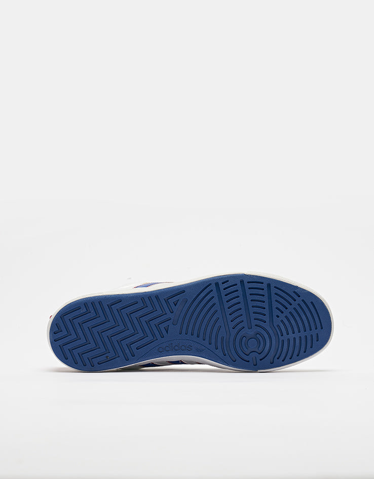 adidas Nora Skate Shoes - Cloud White/Royal Blue/Better Scarlet