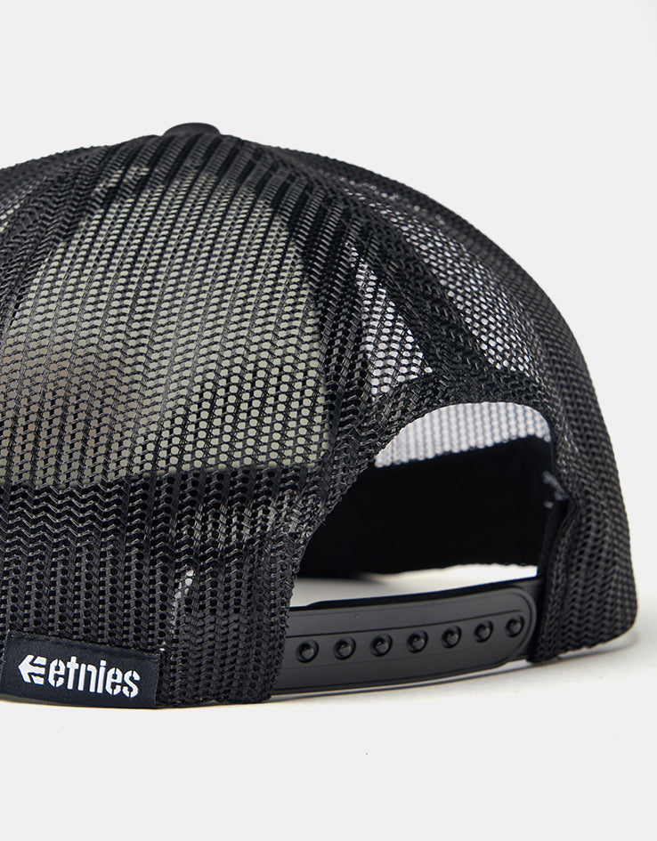 Etnies Graphic Trucker Cap - Black/White