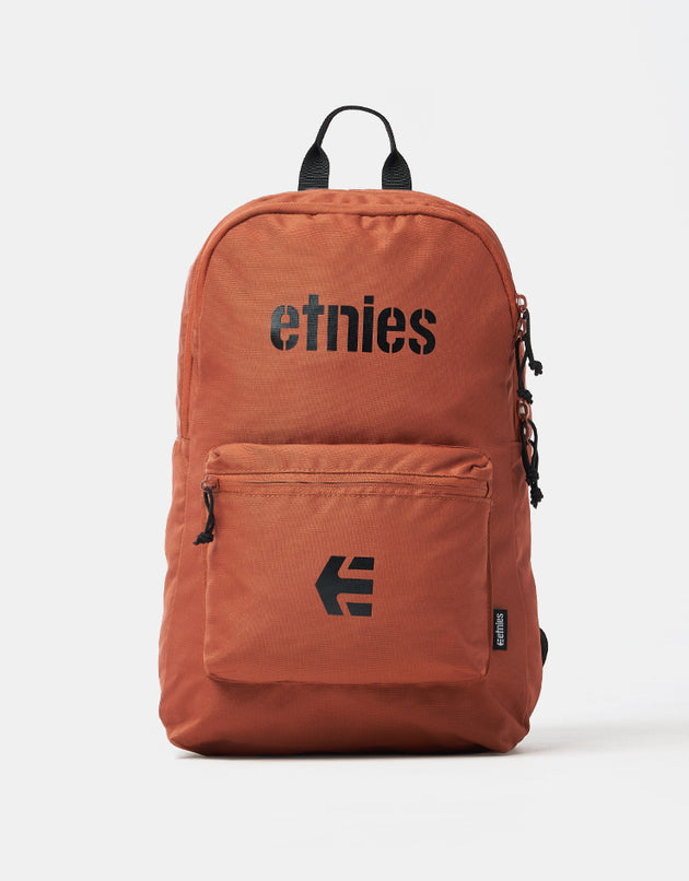 Etnies Fader Print Backpack - Burnt Orange