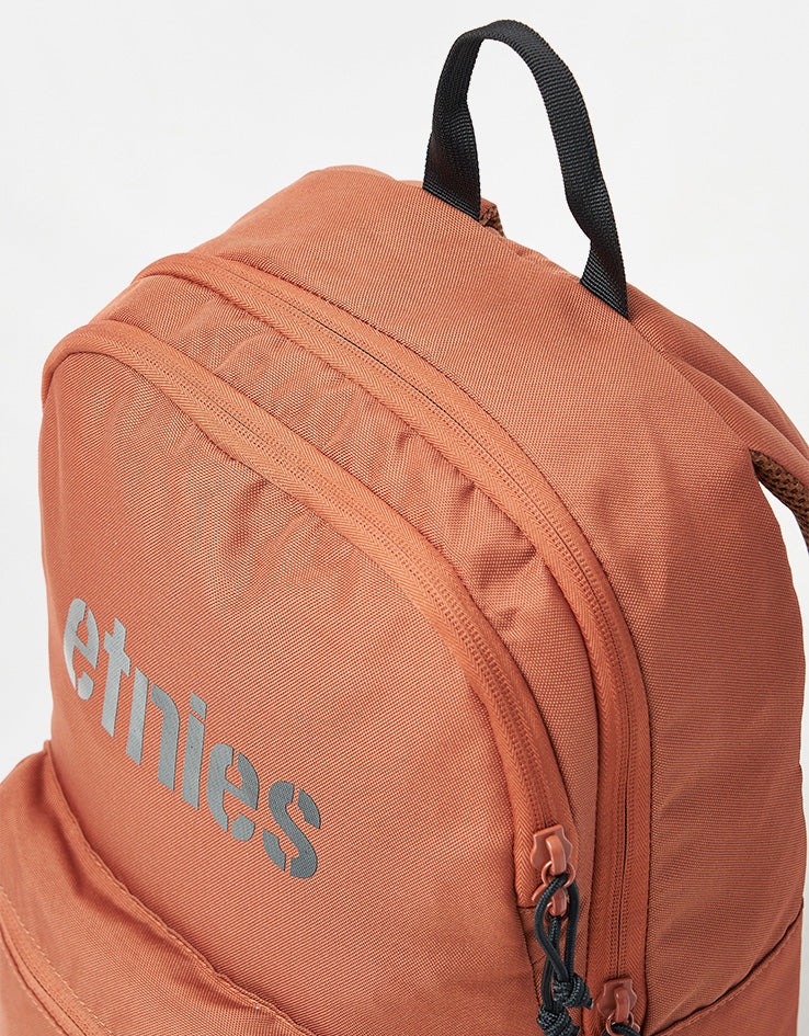 Etnies Fader Print Backpack - Burnt Orange