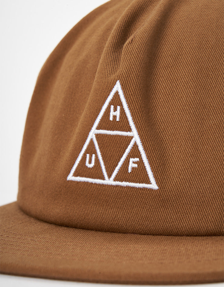 HUF Triple Triangle Snapback Cap - Russet