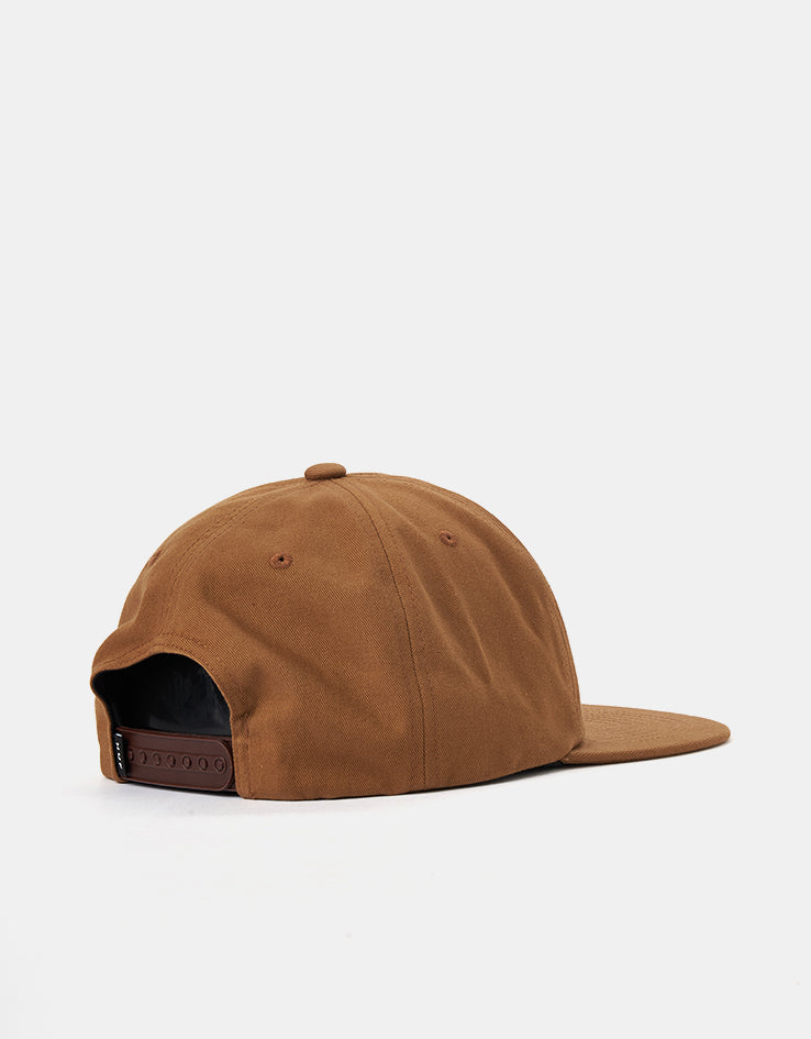 HUF Triple Triangle Snapback Cap - Russet