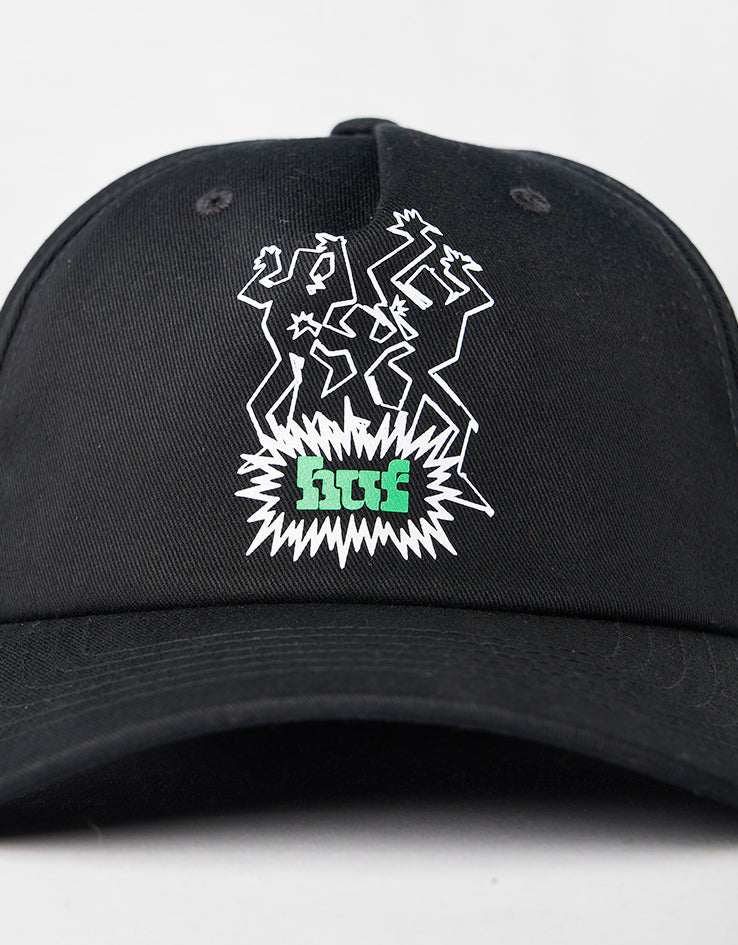 HUF Everybody Get Loose Snapback Cap - Black