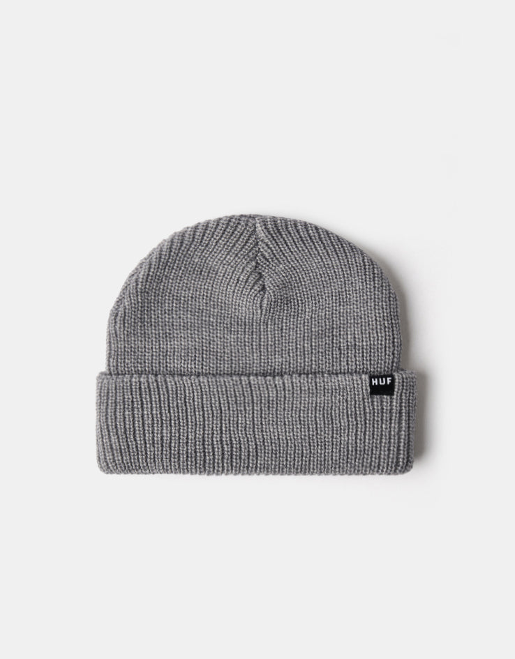 HUF Usual Cuff Beanie - Heather Grey