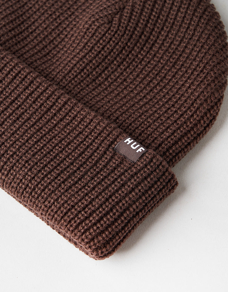 HUF Usual Cuff Beanie - Chocolate