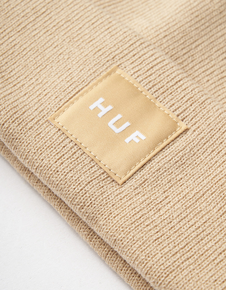 HUF Set Box Beanie - Biscuit