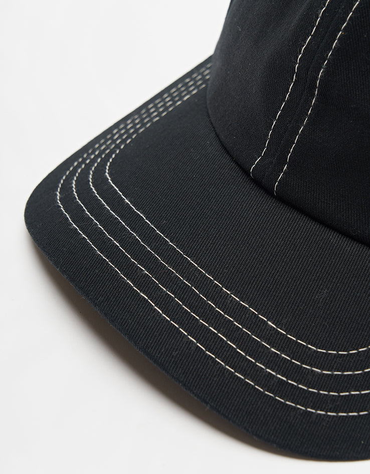 Vans Classic Script Curved Bill Jockey Cap - Black
