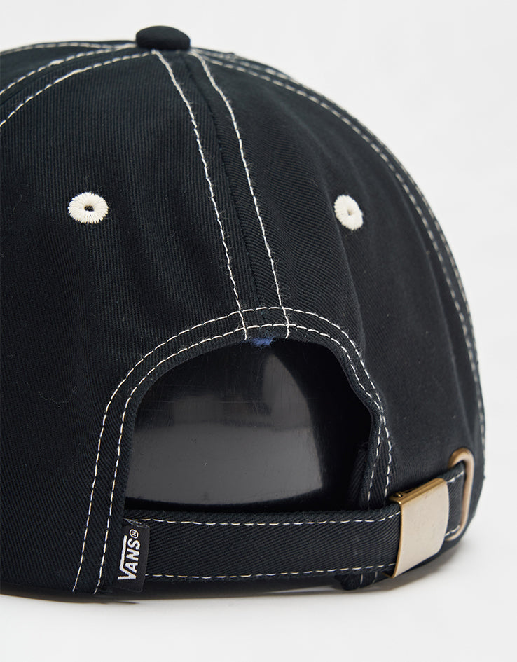 Vans Classic Script Curved Bill Jockey Cap - Black