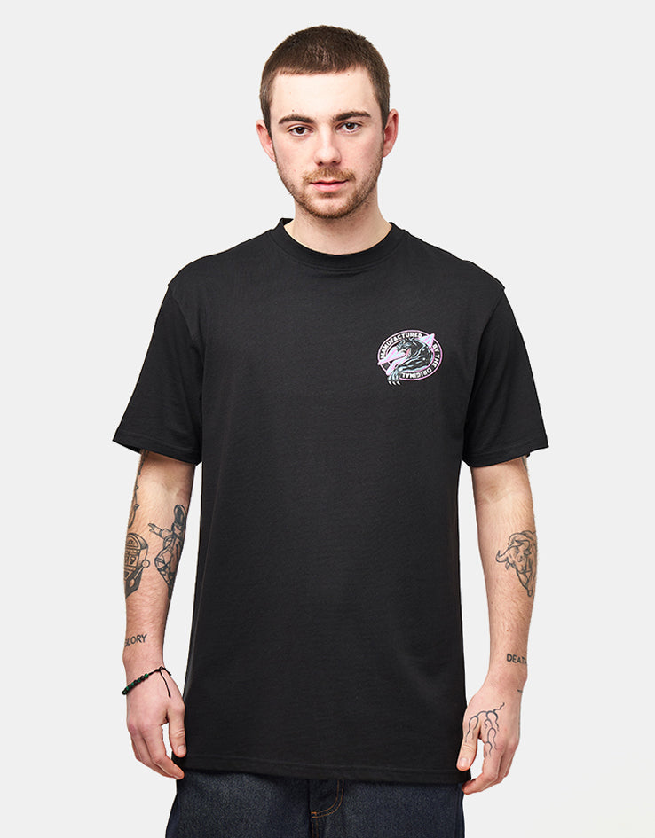 Santa Cruz Natas Sketch Panther T-Shirt - Black