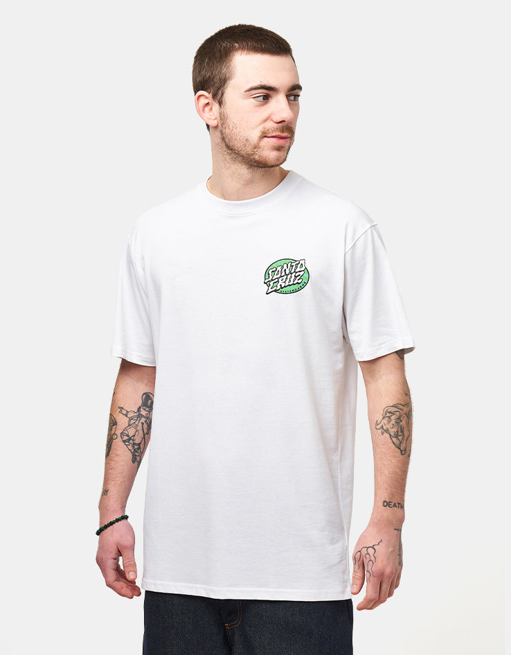 Santa Cruz Vertigo Dot T-Shirt - White