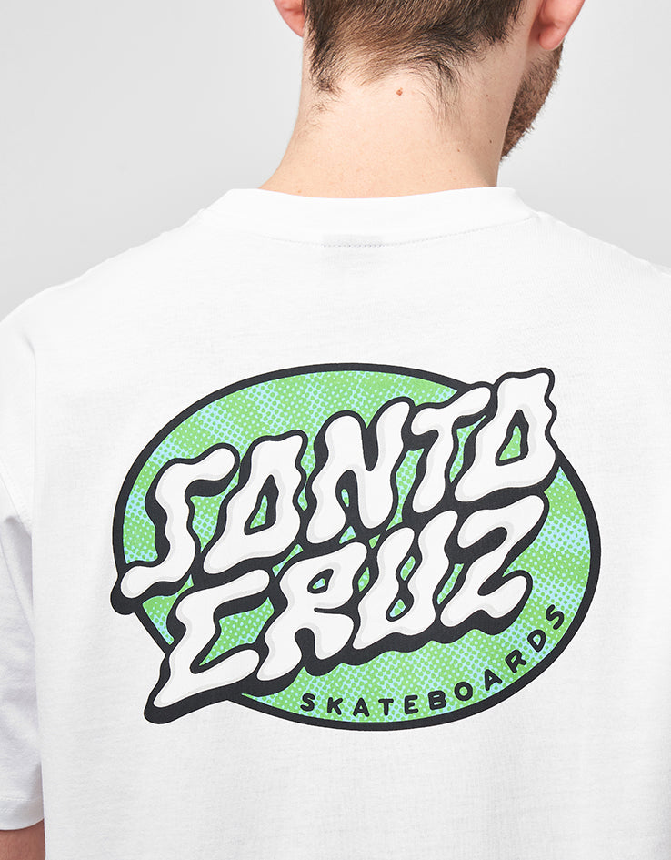 Santa Cruz Vertigo Dot T-Shirt - White