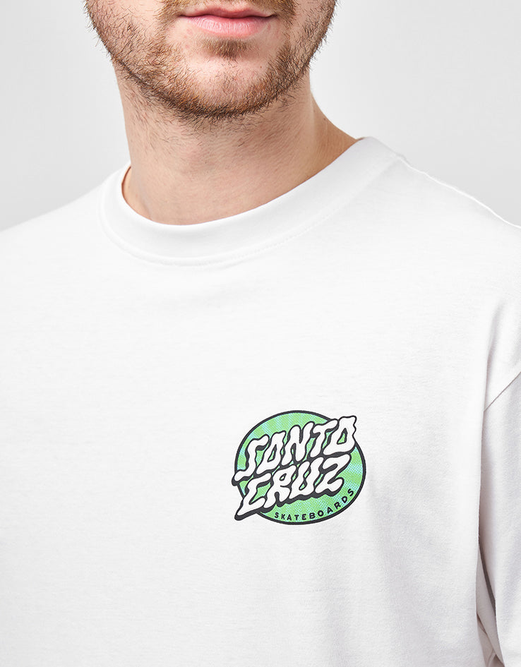 Santa Cruz Vertigo Dot T-Shirt - White