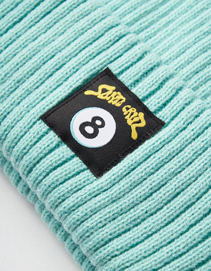 Santa Cruz Winkowski Ocho Label Beanie - Pool Blue