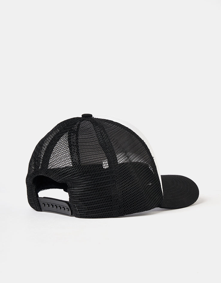 Santa Cruz Natas SC Panther Meshback Cap - White/Black