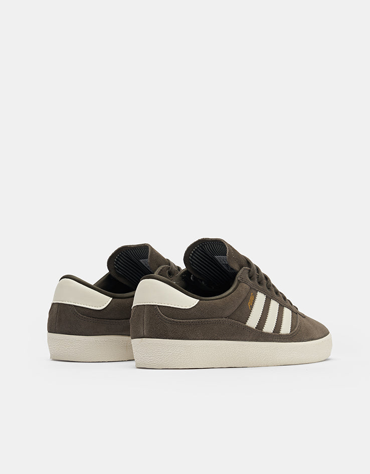 adidas Puig Indoor Skate Shoes - Shadow Olive/Off White/Bluebird