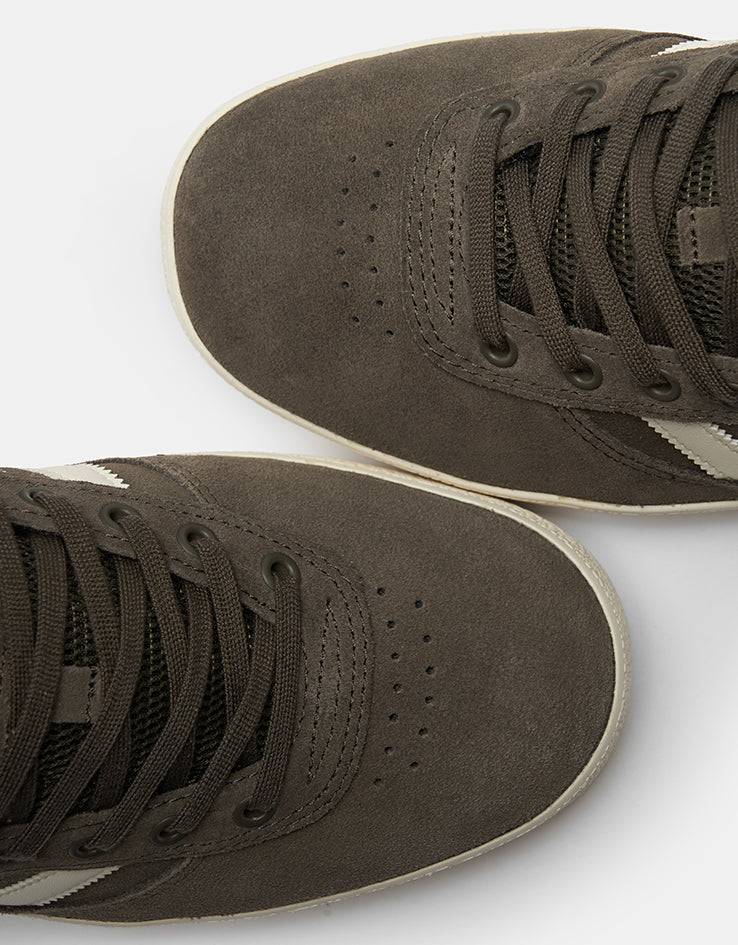 adidas Puig Indoor Skate Shoes - Shadow Olive/Off White/Bluebird