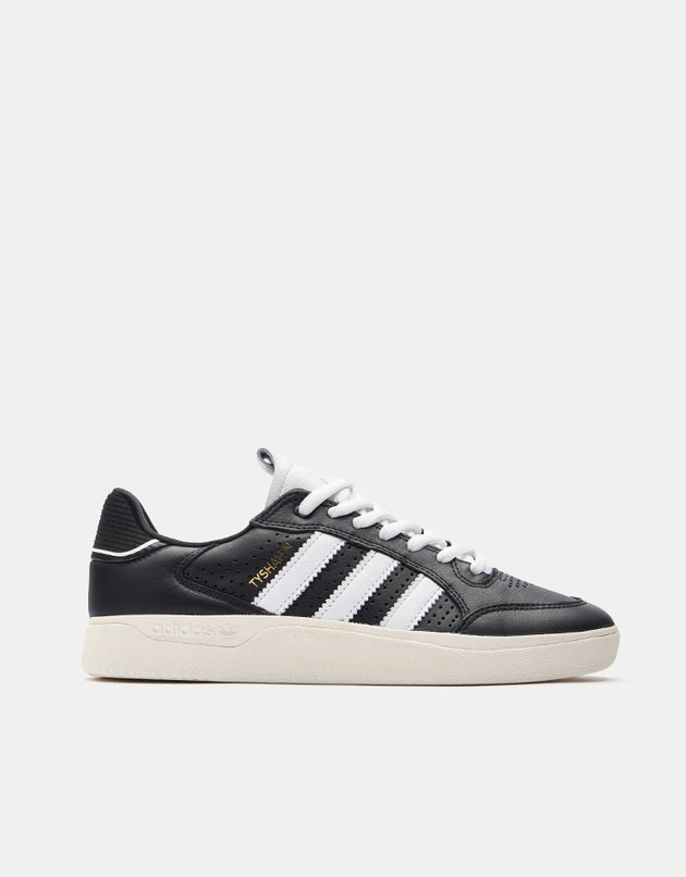 adidas Tyshawn Low Skate Shoes - Core Black/White/Chalk White