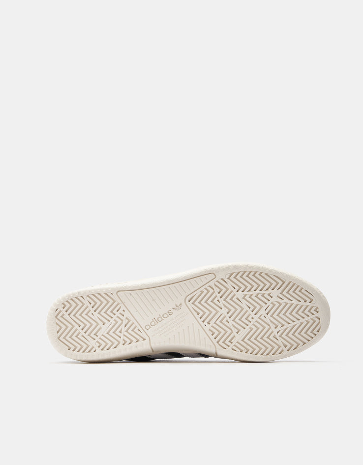 adidas Tyshawn Low Skate Shoes - Core Black/White/Chalk White
