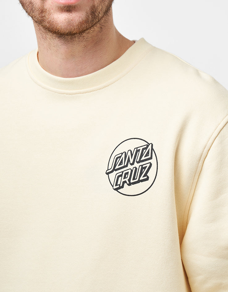 Santa Cruz Opus Dot Chest Crew - Calico