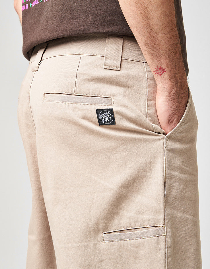 Santa Cruz Dillon Shorts - Chalk