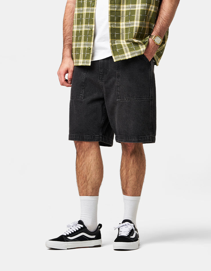 Santa Cruz Opus Dot Workwear Shorts - Black – Route One